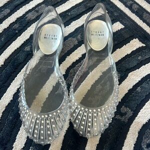 Stuart Weitzman Clear Jelly Shoe